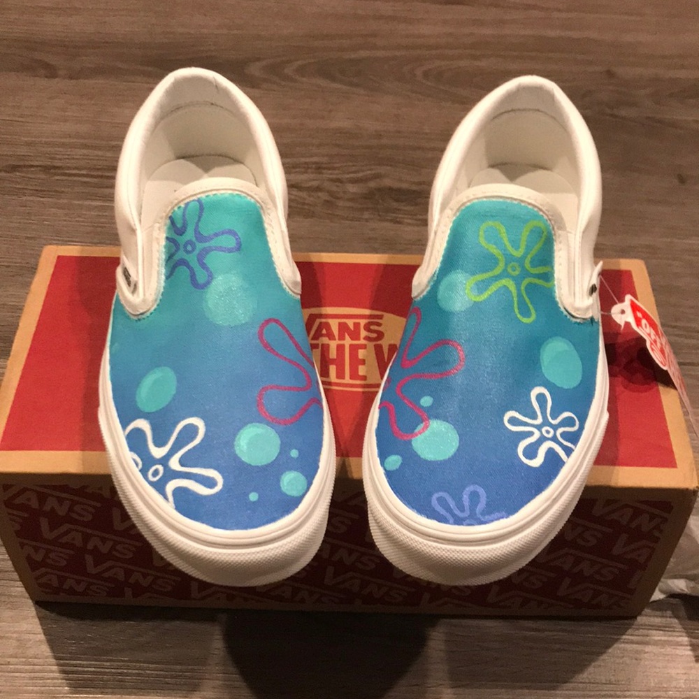 Custom Spongebob Vans - Picture 4 of 6